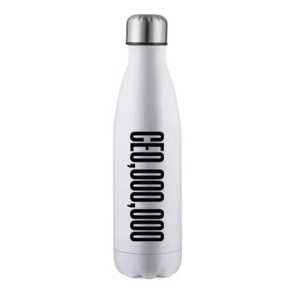The CEO,OOO,OOO 17oz Stainless Steel Water Bottle